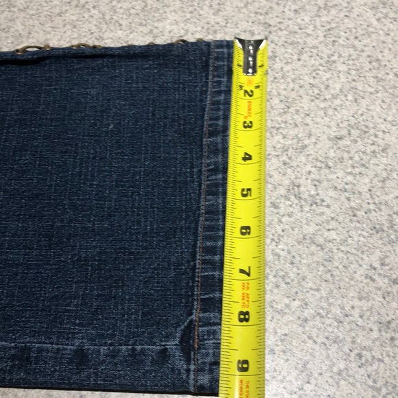 A. M. I. JEANS SIZE 14 HIPPIE HOBO STRETCH NEW! - Picture 8 of 8